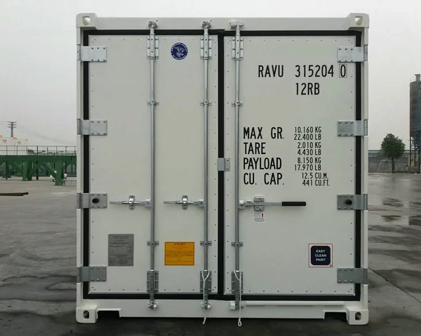 10' (3m) Refrigerated Container