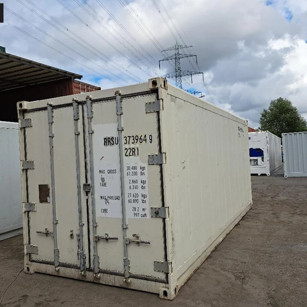 20 Fuß Reefer Carrier unlackiert Bj. 2007