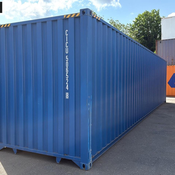40 Fuß High Cube Seecontainer / Lagercontainer, One Way RAL 5010