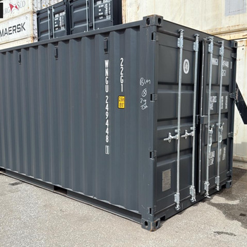 20 Fuß Seecontainer / Lagercontainer Bj. 2025 One Way RAL 7016