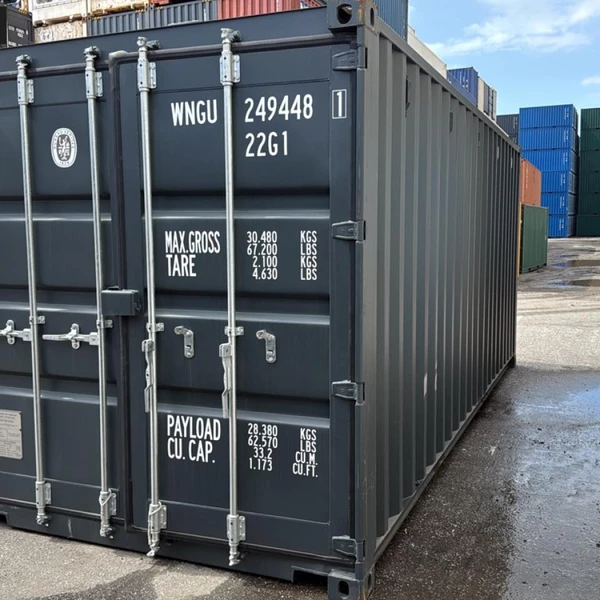 20 Fuß Seecontainer / Lagercontainer Bj. 2025 One Way RAL 7016