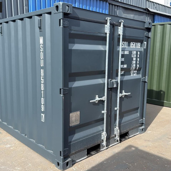 8 Fuß Lagercontainer NEU Selfstorage Baucontainer RAL7016