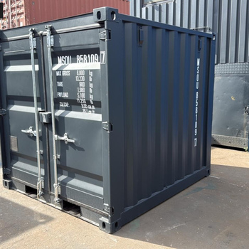 8 Fuß Lagercontainer NEU Selfstorage Baucontainer RAL7016