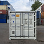 20 Fuß Open Side One Way Lagercontainer RAL 9010