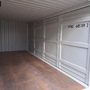 20 Fuß Open Side One Way Lagercontainer RAL 9010
