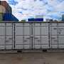 20 Fuß Open Side One Way Lagercontainer RAL 9010