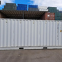 20 Fuß Open Side One Way Lagercontainer RAL 9010