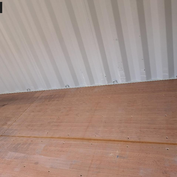20 Fuß Open Side One Way Lagercontainer RAL 9010