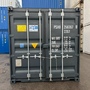 20 Fuß Lagercontainer mit Personentür One Way RAL 7016