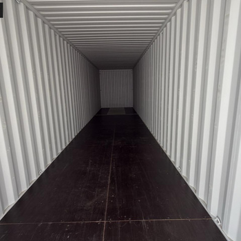 40 Fuß High Cube Lagercontainer, One Way RAL 7016 Bj. 2025