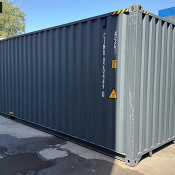 40 Fuß High Cube Lagercontainer, One Way RAL 7012 Bj. 2025