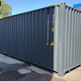 40 Fuß High Cube Lagercontainer, One Way RAL 7012 Bj. 2025