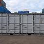 20 Fuß Open Side One Way Lagercontainer RAL 7035