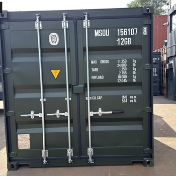 10 Fuß Lagercontainer NEU Selfstorage Baucontainer RAL 6007