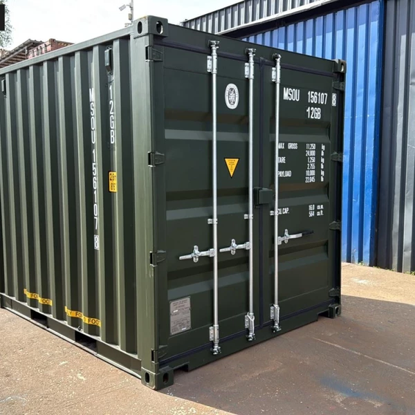 10 Fuß Lagercontainer NEU Selfstorage Baucontainer RAL 6007