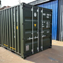 10 Fuß Lagercontainer NEU Selfstorage Baucontainer RAL 6007
