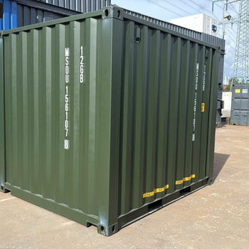 10 Fuß Lagercontainer NEU Selfstorage Baucontainer RAL 6007