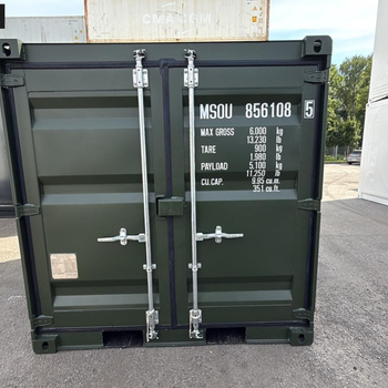8 Fuß Lagercontainer NEU Selfstorage Baucontainer RAL 6007