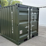 8 Fuß Lagercontainer NEU Selfstorage Baucontainer RAL 6007