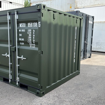 8 Fuß Lagercontainer NEU Selfstorage Baucontainer RAL 6007