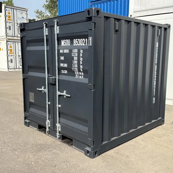 8 Fuß Lagercontainer NEU Selfstorage Baucontainer RAL 7021