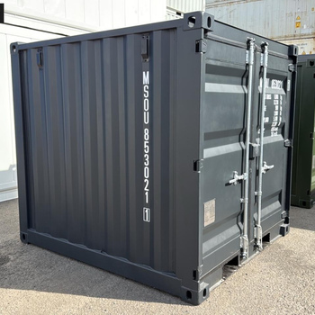 8 Fuß Lagercontainer NEU Selfstorage Baucontainer RAL 7021