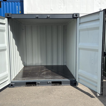 8 Fuß Lagercontainer NEU Selfstorage Baucontainer RAL 7021