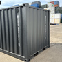 8 Fuß Lagercontainer NEU Selfstorage Baucontainer RAL 7021