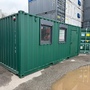 20 Fuß Lagercontainer ONE WAY mit Fenster und Personentür