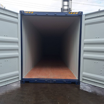 40 Fuß High Cube Seecontainer / Lagercontainer, One Way RAL 5013