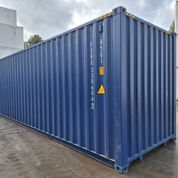 40 Fuß High Cube Seecontainer / Lagercontainer, One Way RAL 5013