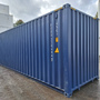 40 Fuß High Cube Seecontainer / Lagercontainer, One Way RAL 5013