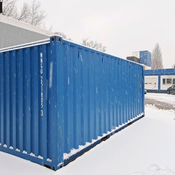 20 Fuß Lagercontainer one way / Personentür RAL 5010