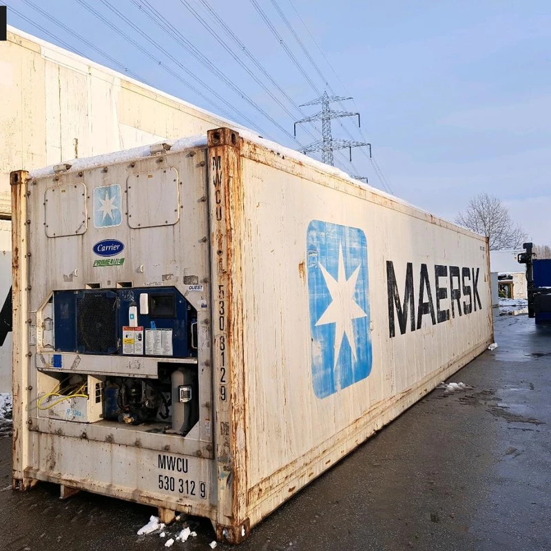 40 Fuß High Cube RF Carrier Kühlcontainer Bj. 2008